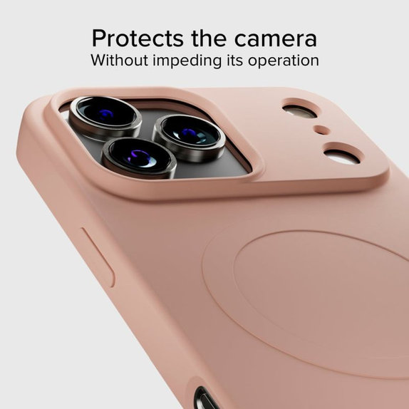 SBS - Puzdro Instinct Mag kompatibilné s MagSafe pre iPhone 17 Pro Max, ružová