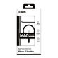 SBS - Puzdro Mag Frame kompatibilné s MagSafe pre iPhone 17 Pro Max, čierna