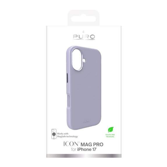 PURO - Puzdro ICON MAG PRO s MagSafe pre iPhone 17, ružová