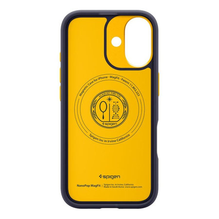 Spigen - Puzdro Nano Pop s MagSafe pre iPhone 17, Blueberry Navy