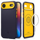 Spigen - Puzdro Nano Pop s MagSafe pre iPhone Air, Blueberry Navy