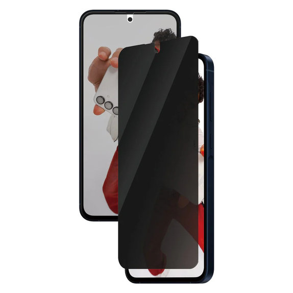 Tvrdené sklo UWF Privacy pre Samsung Galaxy A56 5G, Čierna, SAFE by PanzerGlass