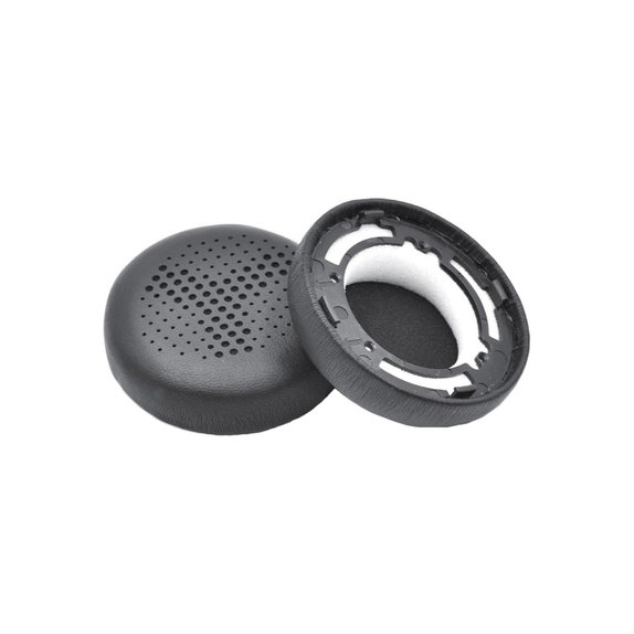 Náhradné Náušníky pre AKG Y500, Pamäťová pena + PU Koža, Čierne, 1 pár