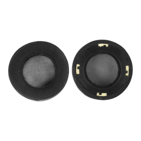 Náhradné Náušníky pre AKG K701, K702, Q701, Q702, K601, K612, K712, Pena + Velúr, Čierne, 1 pár
