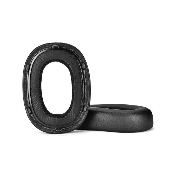 Náhradné Náušníky pre AKG N700NC, Pamäťová pena + PU Koža, Čierne, 1 pár