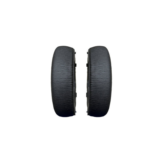 Náhradné Náušníky pre AKG Y600NC, Pamäťová pena + PU Koža, Čierne, 1 pár