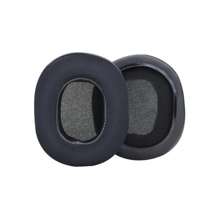 Náhradné Náušníky pre Audio-Technica ATH-M50, Pena + Koža, Čierne, Chladivý Gél, 1 pár