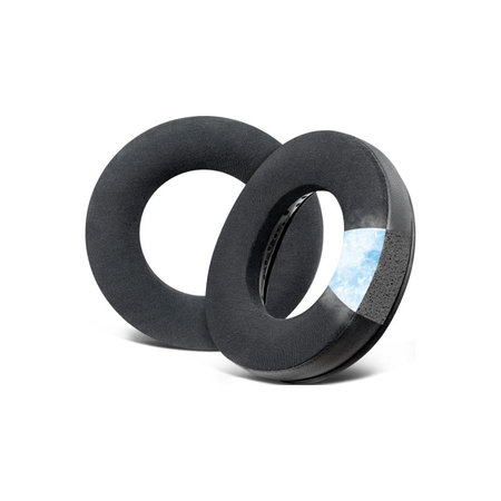 Náhradné Náušníky pre Beyerdynamic DT440, DT660, DT990 Pro, Pamäťová Pena + Koža + Textil + Chladivý Gél, Čierne, 1 Pár