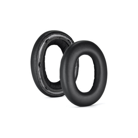 Náhradné Náušníky pre Bowers & Wilkins PX7, Pamäťová pena + PU Koža, Čierne, 1 pár