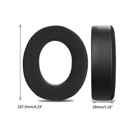 Náhradné Náušníky pre Corsair HS50, HS50 Pro, Pamäťová pena + Textil, Čierne, Chladivý Gél, 1 pár