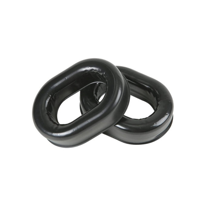 Náhradné Náušníky pre David Clark 13S, 20, 30, 60, 76, Pamäťová Pena + PU Koža, Čierne, Chladivý Gél, 1 pár