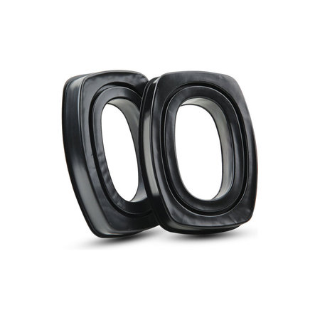 Náhradné Náušníky pre Howard Leight Impact, Pamäťová Pena + Koža, Čierne, Chladivý Gél, 1 pár