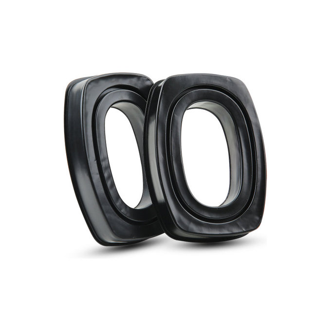 Náhradné Náušníky pre Howard Leight Impact, Pamäťová Pena + Koža, Čierne, Chladivý Gél, 1 pár