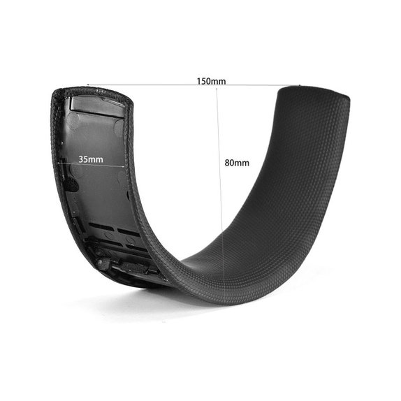 Náhradný Headband pre JBL Quantum Q400, Koža, Čierny