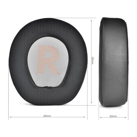 Náhradné Náušníky pre JBL Quantum Q800, Pamäťová Pena, Čierne, Chladivý Gél, 1 pár