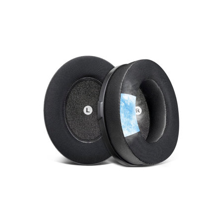 Náhradné Náušníky pre Kingston HyperX Cloud Orbit S, Pamäťová pena + PU Koža, Čierne, Chladivý Gél, 1 pár