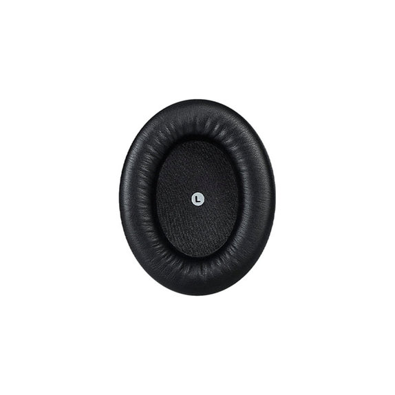 Náhradné Náušníky pre Kingston HyperX Cloud Orbit S, Pamäťová pena + PU Koža, Čierne, 1 pár