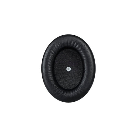 Náhradné Náušníky pre Kingston HyperX Cloud Orbit S, Pamäťová pena + PU Koža, Čierne, 1 pár