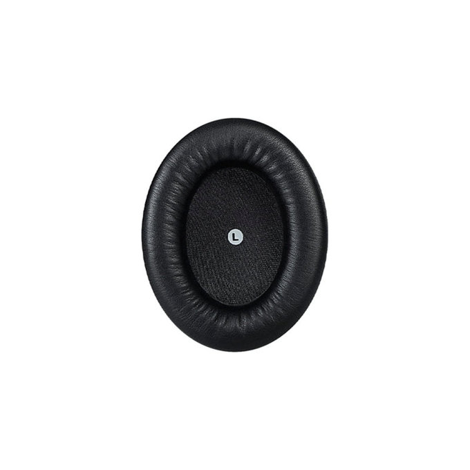 Náhradné Náušníky pre Kingston HyperX Cloud Orbit S, Pamäťová pena + PU Koža, Čierne, 1 pár