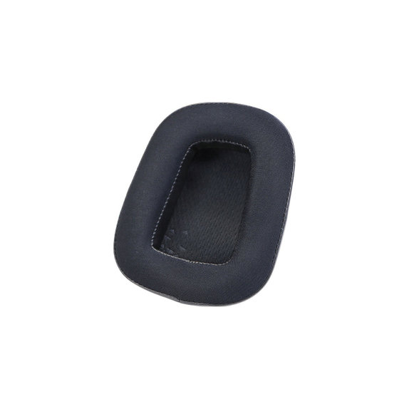 Náhradné Náušníky pre Logitech G633 Artemis, G933 Artemis, Pamäťová pena + Textil + Koža, Čierne, Chladivý Gél, 1 pár