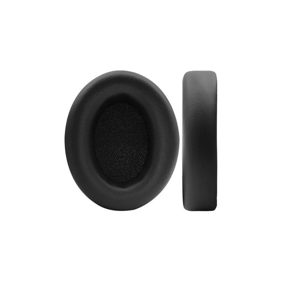 Náhradné Náušníky pre Beats Studio Pro, Pamäťová pena + PU Koža, Čierne, 1 pár
