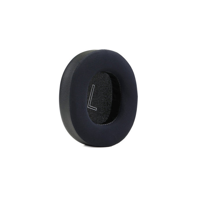 Náhradné Náušníky pre Microsoft Xbox Series, Pamäťová Pena + PU Koža + Textil, Čierne, Chladivý Gél, 1 pár