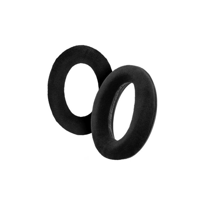 Náhradné Náušníky pre Sennheiser HD545, HD600, HD650, Pamäťová pena + Textil, Čierne, 1 pár