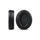 Náhradné Náušníky pre Sennheiser HD4.50, HD450, Pamäťová pena + Koža, Čierne, 1 pár