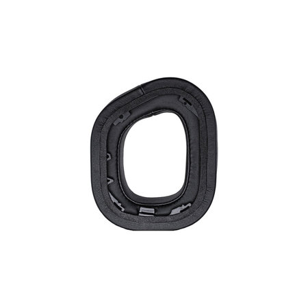 Náhradné Náušníky pre Corsair HS80, Pamäťová pena + Velúr, Čierne, 1 pár