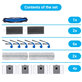 Ecovacs T80 Omni, T80 - Kompletný set