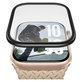 Tvrdené sklo UWF METALLIC pre Apple Watch 11/10 46 mm, Čierna, PanzerGlass