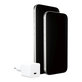 Cestovný adaptér Grand Prix USB-C, GaN, 30 W PD, striebornobiela, empower