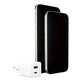 Cestovný adaptér Grand Prix USB-C/USB-A, GaN, 35 W PD, striebornobiela, empower