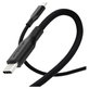 Kábel USB-C, 240 W, Racing, 1,2 m, Vesmírna čierna, empower