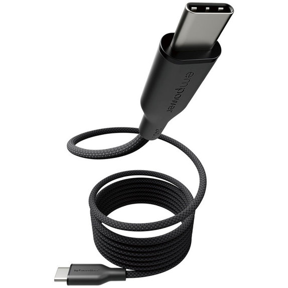 Kábel USB-C, 240 W, Magnetic, 1,5 m, Vesmírna čierna, empower