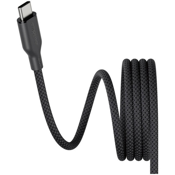 Kábel USB-C, 240 W, Magnetic, 1,5 m, Vesmírna čierna, empower