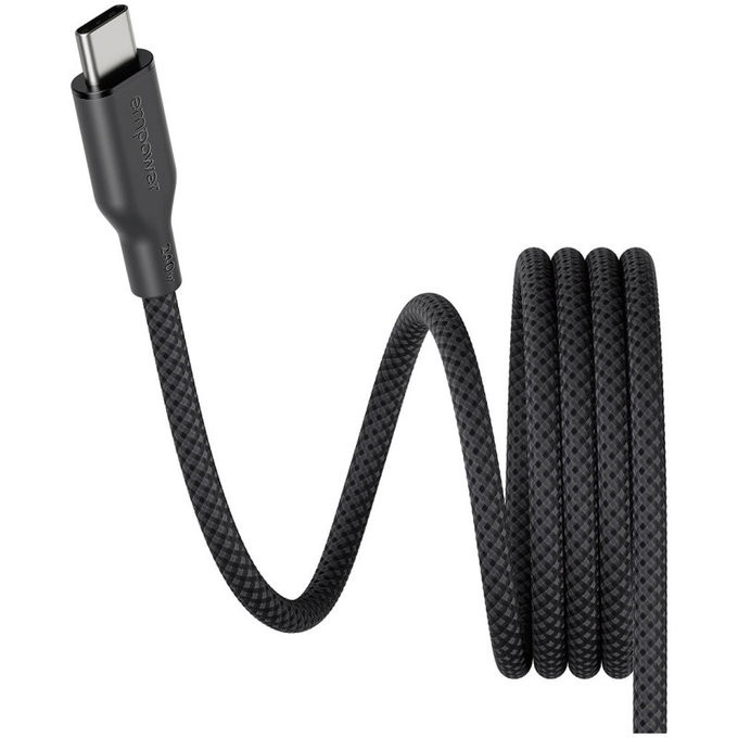 Kábel USB-C, 240 W, Magnetic, 1,5 m, Vesmírna čierna, empower
