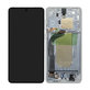 Samsung Galaxy S25 Edge - LCD Displej + Dotykové Sklo + Rám (Titanium Silver) - GH82-37224A Genuine Service Pack
