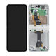 Samsung Galaxy Z Flip 7 FE F761B - LCD Displej + Dotykové Sklo + Rám (White) - GH82-37734B Genuine Service Pack