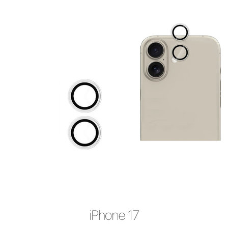 FixPremium Glass - Tvrdené Sklo zadnej kamery bez Rámu pre iPhone 17