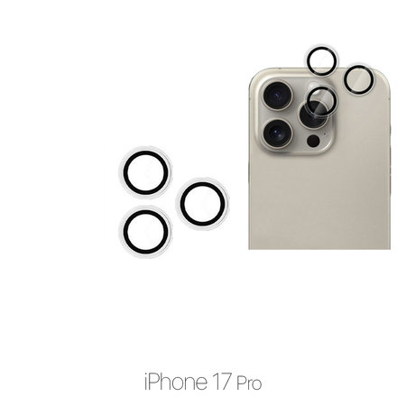 FixPremium Glass - Tvrdené Sklo zadnej kamery bez Rámu pre iPhone 17 Pro