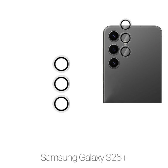 FixPremium Glass - Tvrdené Sklo zadnej kamery bez Rámu pre Samsung S25+