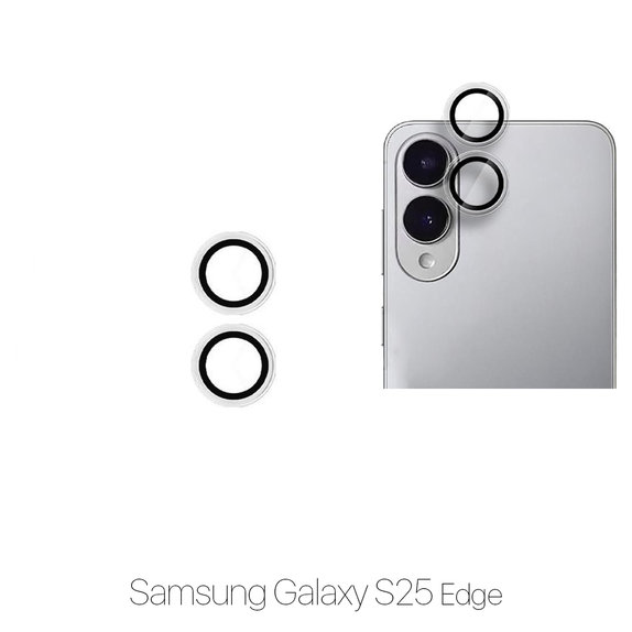 FixPremium Glass - Tvrdené Sklo zadnej kamery bez Rámu pre Samsung S25 Edge