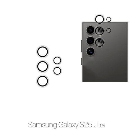 FixPremium Glass - Tvrdené Sklo zadnej kamery bez Rámu pre Samsung S25 Ultra