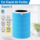 Xiaomi Mi Mijia Air Purifier 4 - HEPA filter (Anti-bakteriálny) (Modrý)