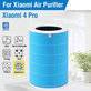 Xiaomi Mi Mijia Air Purifier 4 Pro - HEPA filter (Anti-bakteriálny) (Modrý)