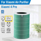 Xiaomi Mi Mijia Air Purifier 4 Pro - HEPA filter (Katalytická vrstva) (Zelený)