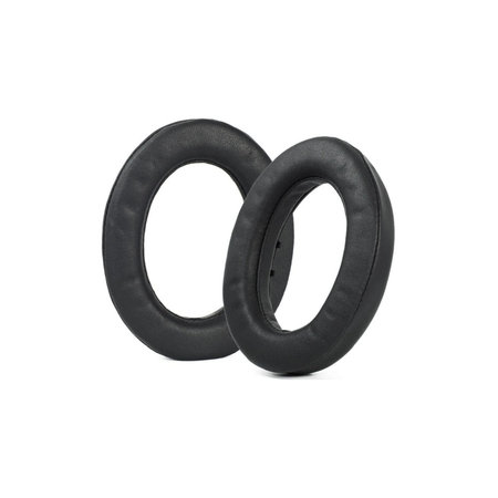 Náhradné Náušníky pre Sennheiser HD490 Pro, HD490 Pro Plus, Pamäťová pena + PU Koža, Čierne, 1 pár