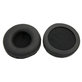Náhradné Náušníky pre AKG K518, K518DJ, K81, K518LE, Pamäťová pena + PU Koža, Čierne, 1 pár