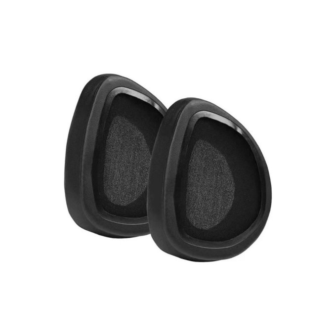 Náhradné Náušníky pre Asus Rog Delta, Delta S, Pamäťová pena + PU Koža, Čierne, 1 pár